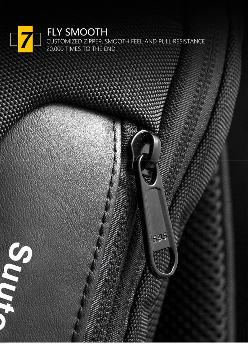 Anti Theft Waterproof Crossbody Travel Messenger Bag - Image 2