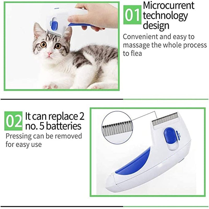 Electric Pet Lice Cleaner Brush - Image 6