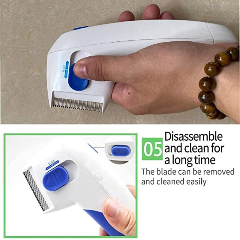 Electric Pet Lice Cleaner Brush - Image 8