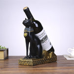 Egyptian Style Animal Wine Bottle Holder