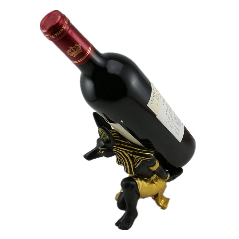 Egyptian Style Animal Wine Bottle Holder - Image 4
