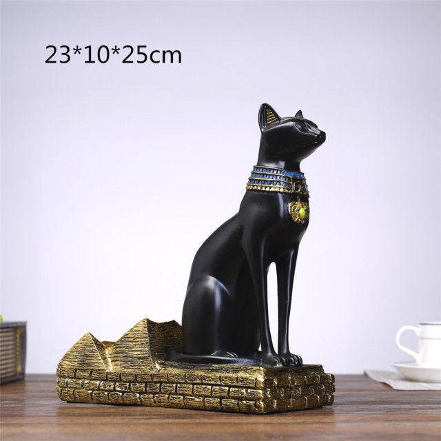 Egyptian Style Animal Wine Bottle Holder - Image 3