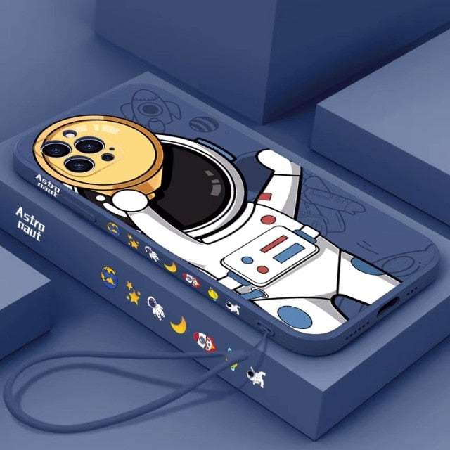 Astronaut Telescope Creative iPhone Case - Image 2