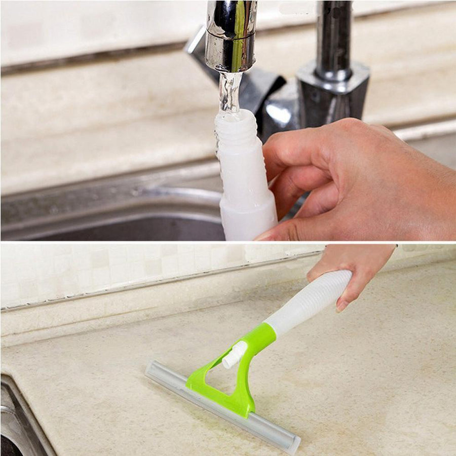 Double Side Water Spray Window Cleaning Brush - Image 1