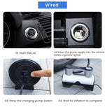 Portable Wireless Car Air Compressor - MaviGadget