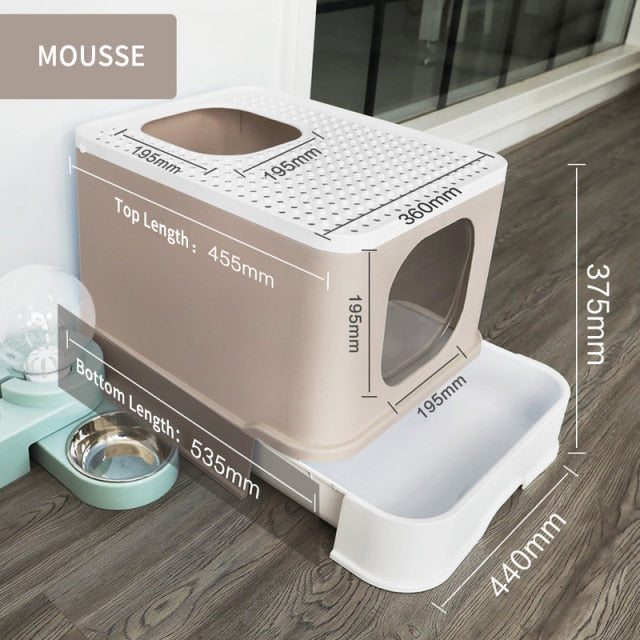 Fully Closed Anti Splash Cat Litter Box - Image 2