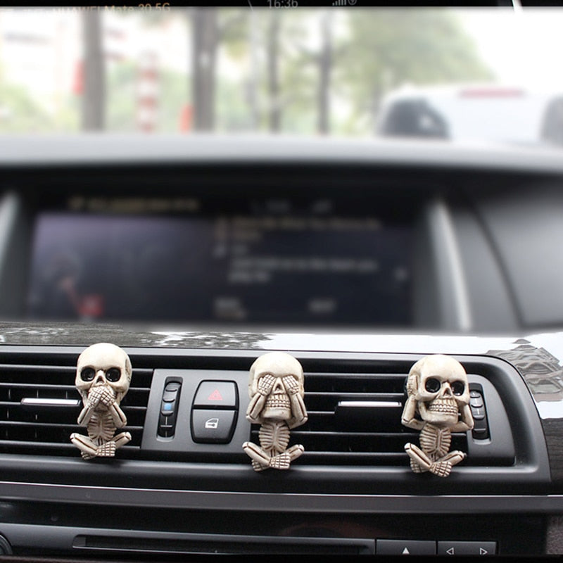 Evil Skull Car Vent Decoration