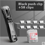 Handheld Metal Clam Clip Dispenser - MaviGadget