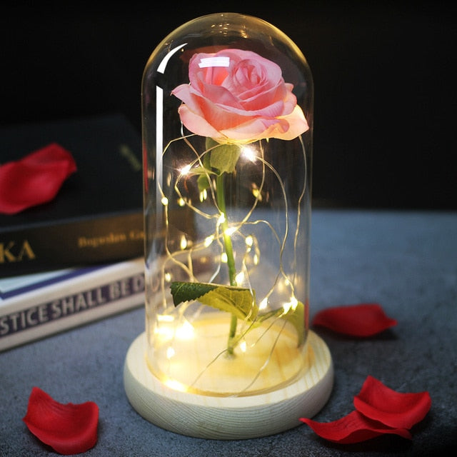 Eternal Artificial Rose Glass Dome - Image 23