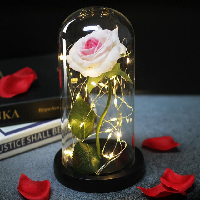 Eternal Artificial Rose Glass Dome - Image 27