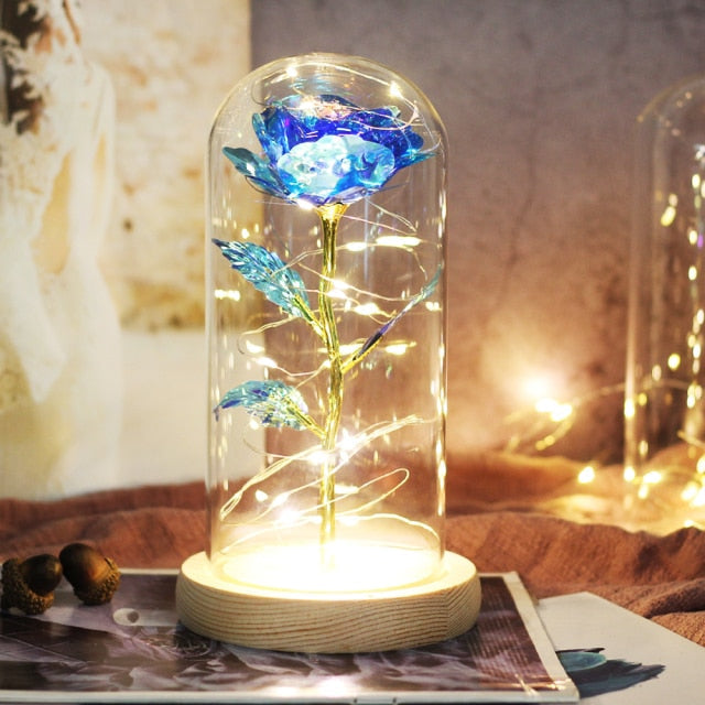 Eternal Artificial Rose Glass Dome - Image 31