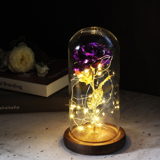 Eternal Artificial Rose Glass Dome - Image 24