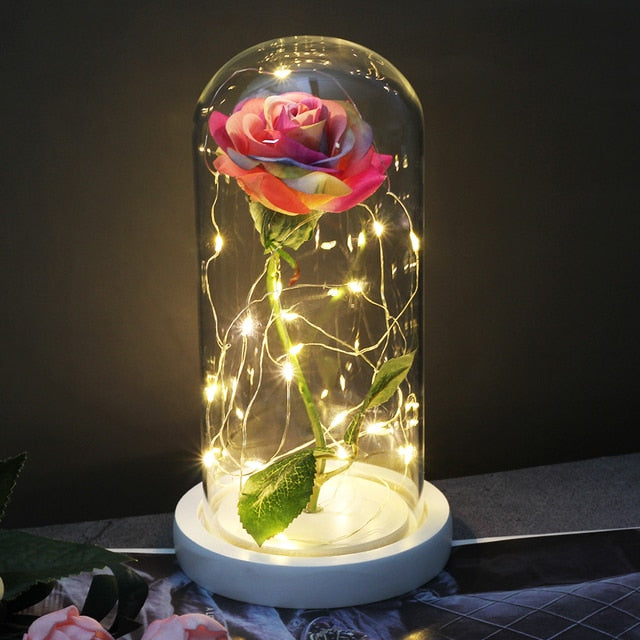 Eternal Artificial Rose Glass Dome - Image 30