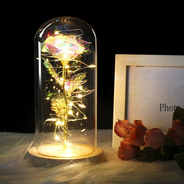 Eternal Artificial Rose Glass Dome - Image 25