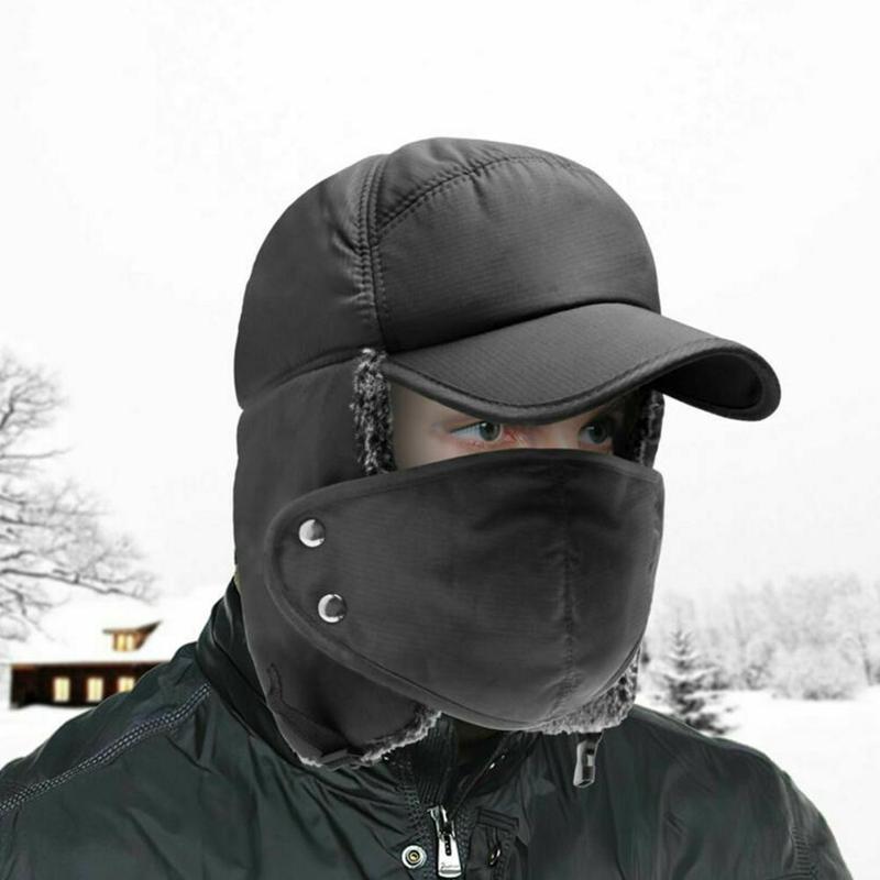 Winter Full Face Cover Warm Hat - Image 0