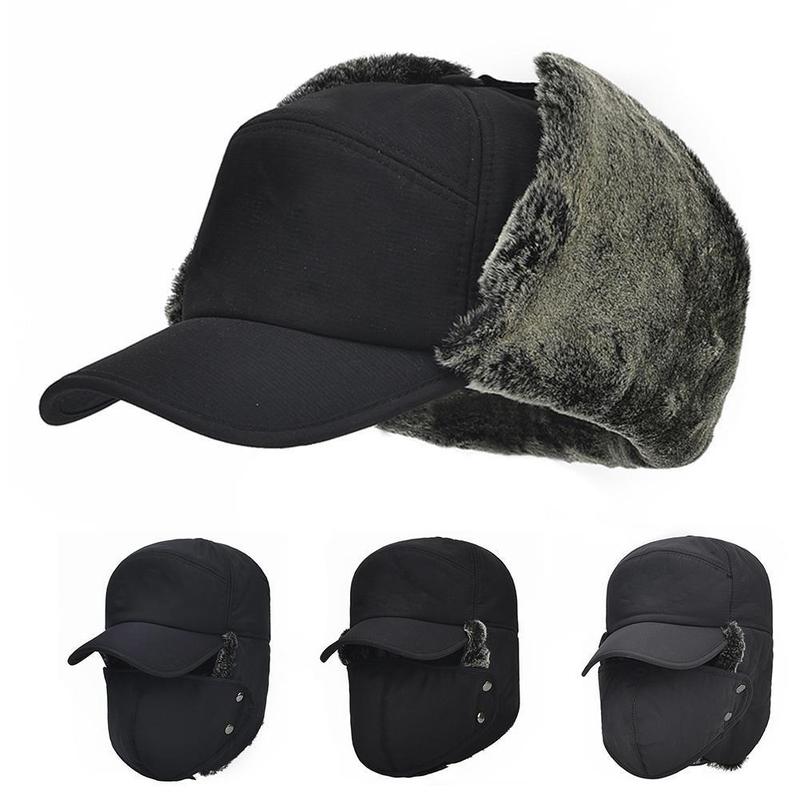 Winter Full Face Cover Warm Hat - Image 1