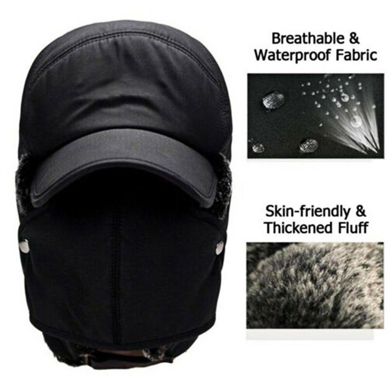 Winter Full Face Cover Warm Hat - Image 2