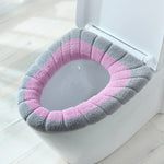 Cute Comfy Pumpkin Pattern Bathroom Toilet Seat Cover