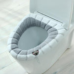 Cute Comfy Pumpkin Pattern Bathroom Toilet Seat Cover