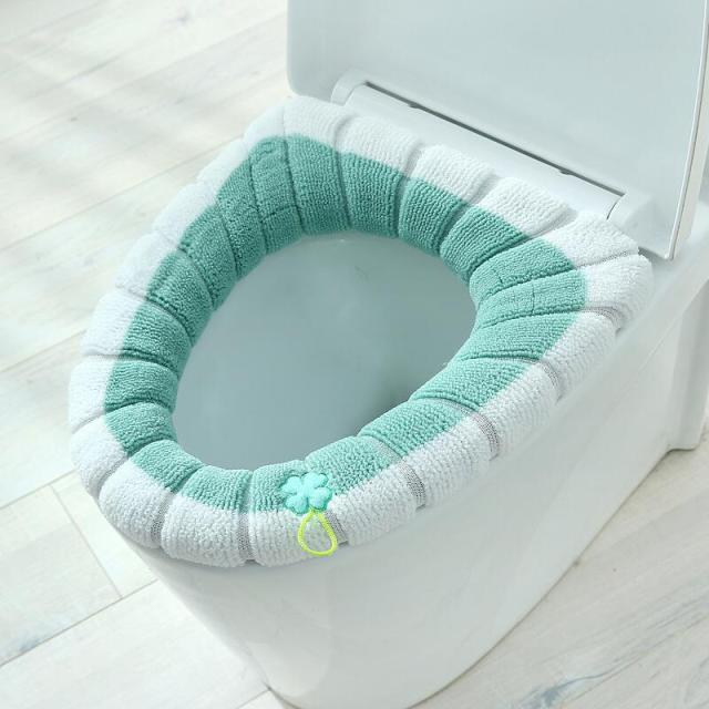 Cute Comfy Pumpkin Pattern Bathroom Toilet Seat Cover - Image 4