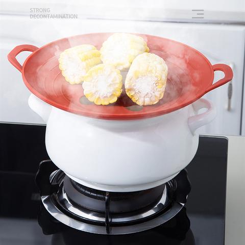 No Spill Anti Overflow Pot Cooking Lid - Image 10