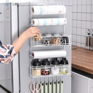 Refrigerator Hanging Side Storage Rack - Image 0