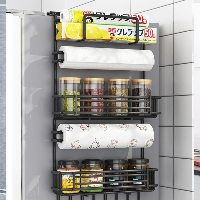 Refrigerator Hanging Side Storage Rack - Image 1