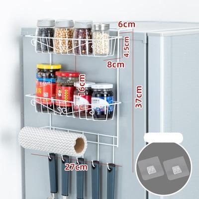 Refrigerator Hanging Side Storage Rack - Image 5