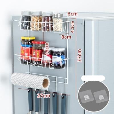 Refrigerator Hanging Side Storage Rack