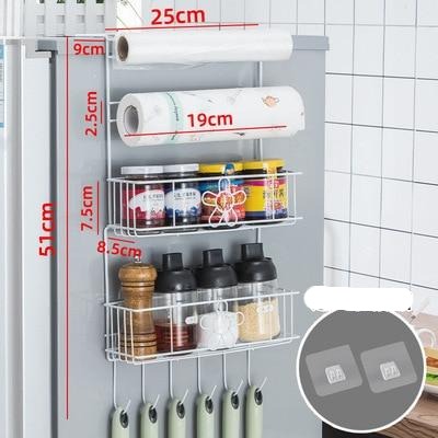 Refrigerator Hanging Side Storage Rack - Image 6