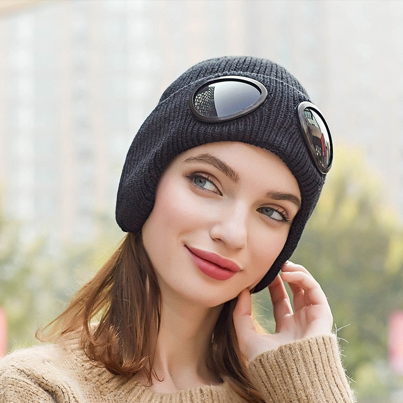 Unisex Warm Pilot Winter Hat - Image 1