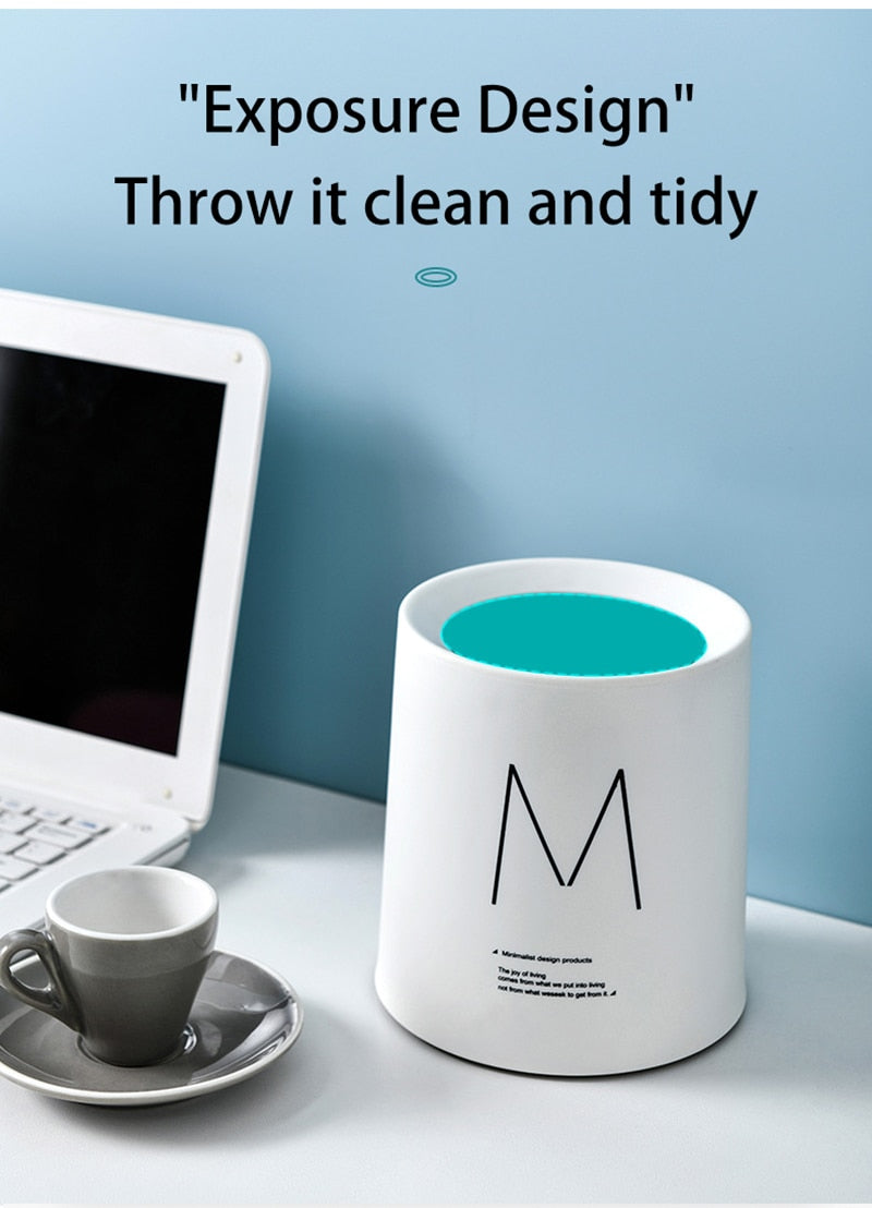 Nordic Desktop Double-Layer Mini Trash Can - Image 21