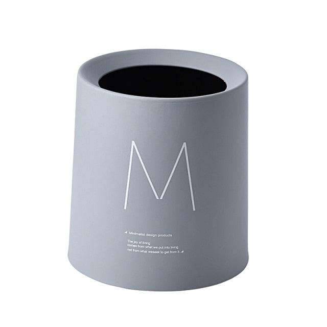 Nordic Desktop Double-Layer Mini Trash Can