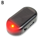 Car Solar Anti-theft Dummy Alarm Light