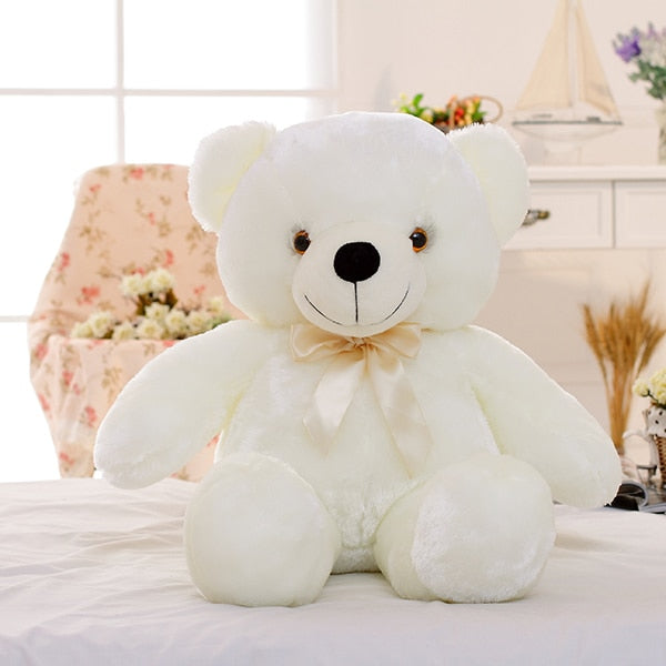 Colorful Glowing Plush Bear Toy - Image 2