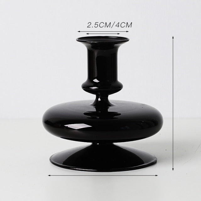 Nordic Stylish Bubble Glass Candle Holder - Image 7