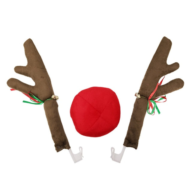 Christmas Deer Antlers Car Decor - Image 6
