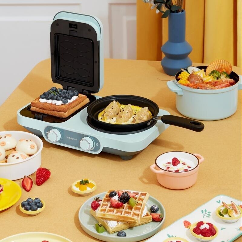 Multifunctional Sandwich Toaster Breakfast Maker