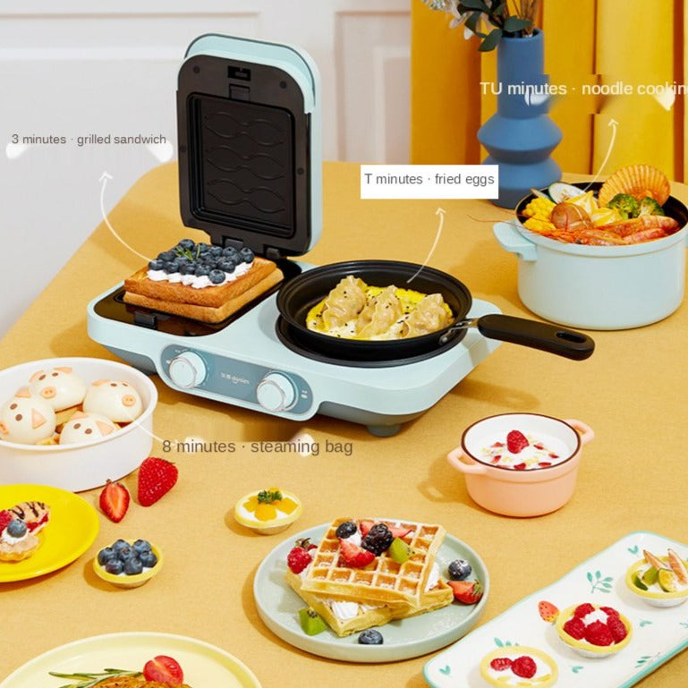 Multifunctional Sandwich Toaster Breakfast Maker - Image 3