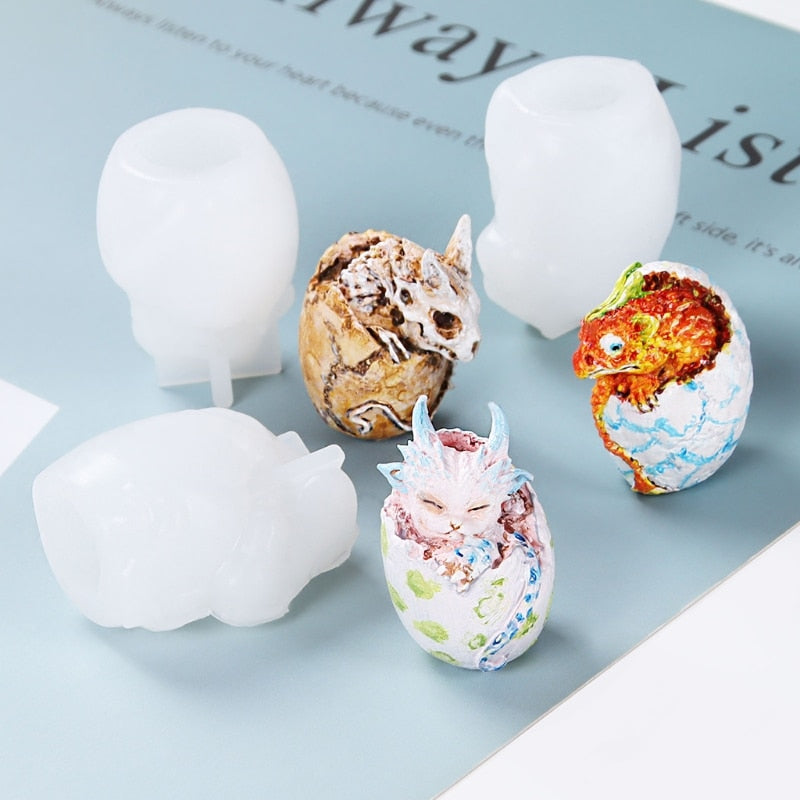 Dragon Egg DIY Resin Mold - Image 1