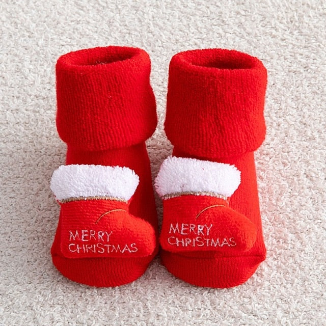 Children Santa Christmas Socks - Image 0