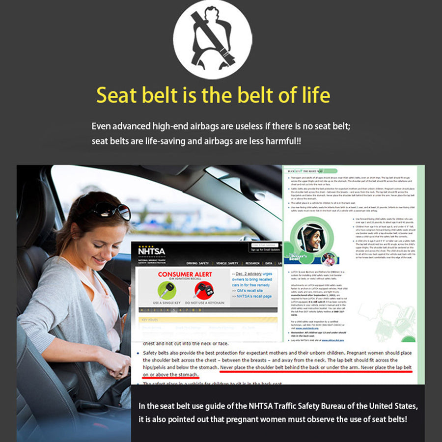 Pregnant Car Seat Belt Adjuster - Image 4