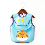 Waterproof Cute Animal Print Baby Apron