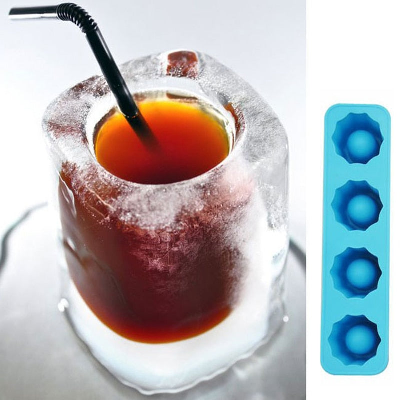 Creative 3D Ice Cube Cups Maker