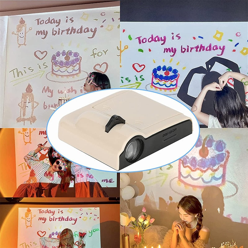 Happy Birthday Party Projector