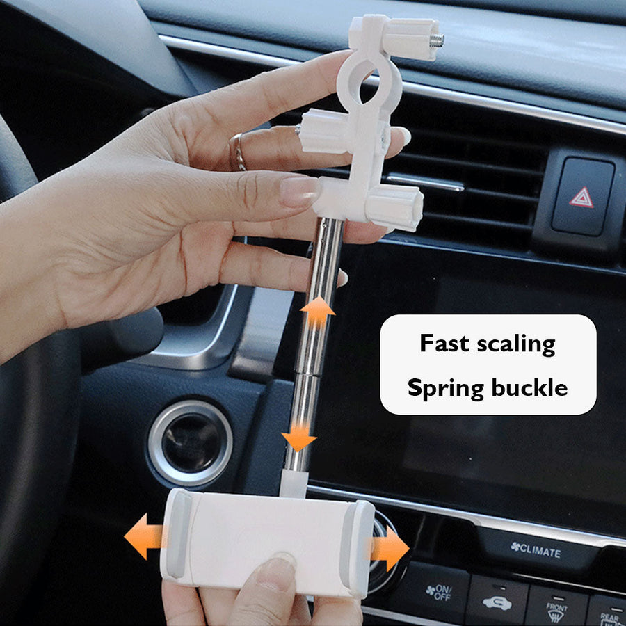 360 Rotatable Rear-View Mirror Phone Holder - Image 7