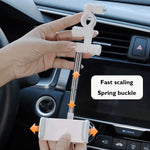 360 Rotatable Rear-View Mirror Phone Holder