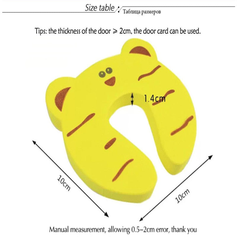 Baby Cartoon Finger Protector Door Stopper - Image 3