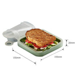 Eco-Friendly Microwavable Reusable Silicone Sandwich Box