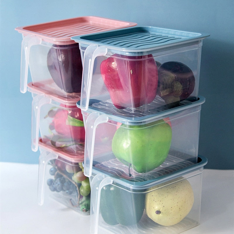 Stackable Refrigerator Transparent Storage Box